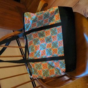 Fabric beach tote